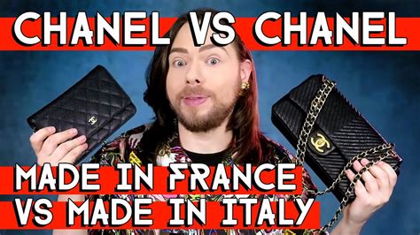 where is chanel clothing made|chanel made in france vs italy.